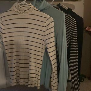 4 Jcrew Turtlenecks